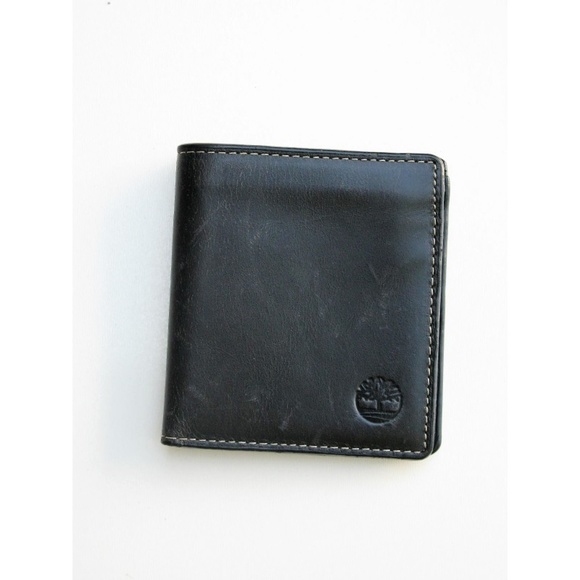 Timberland Leather Wallet in Black - Picture 1 of 3